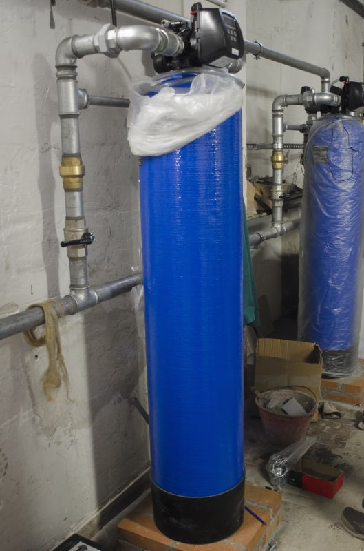 Water Softener System with Bypass